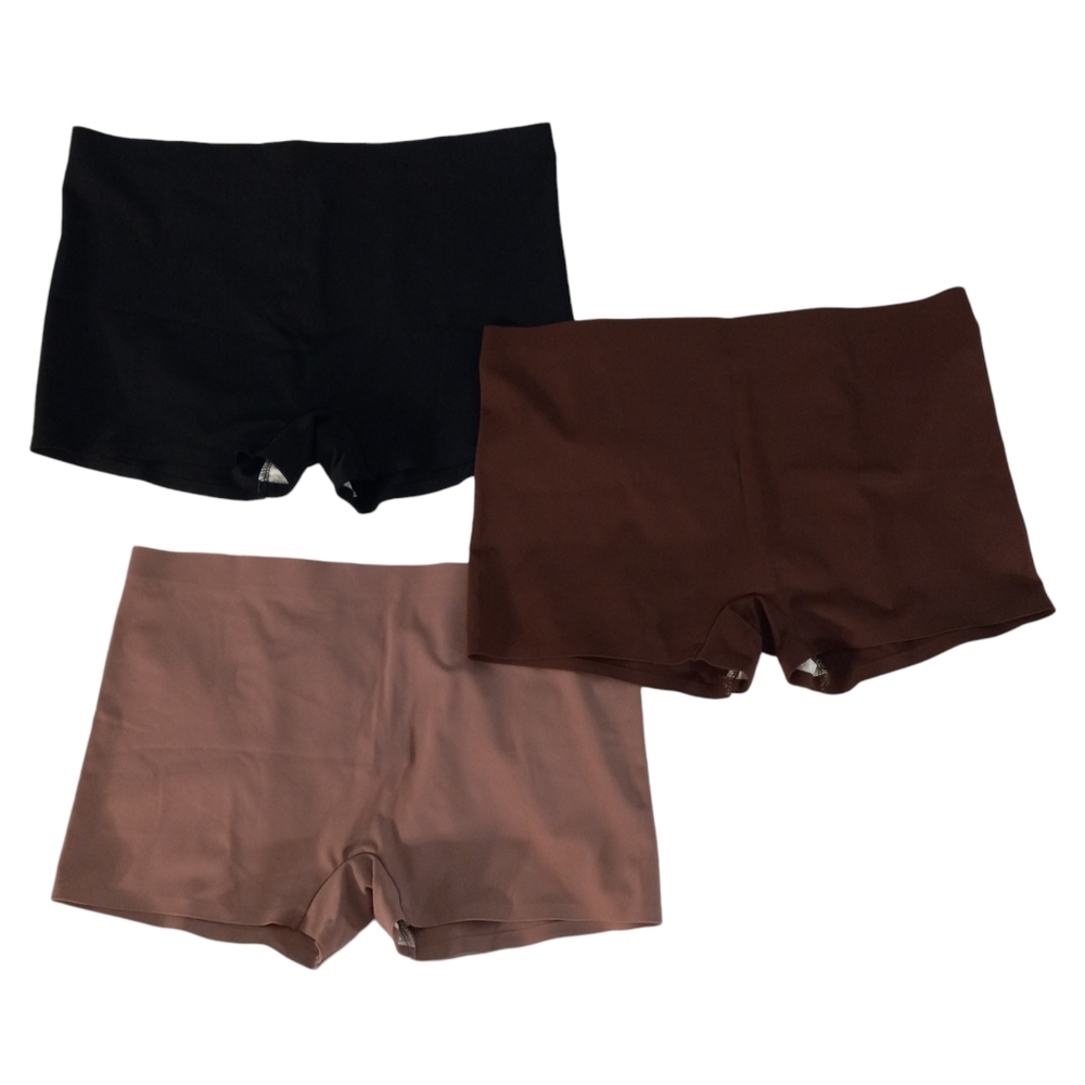 NWT | Set of Three Womens Safety Boyshort Panties | US L